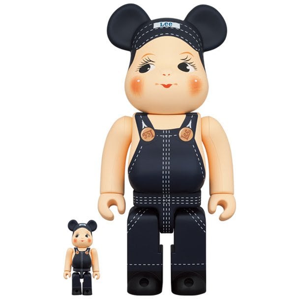 400 % und 100 % Bearbrick-Set – Buddy Lee