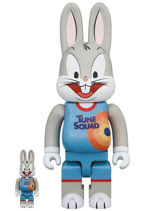 400% &amp; 100% Rabbrick-Set - Bugs Bunny (Space Jam)