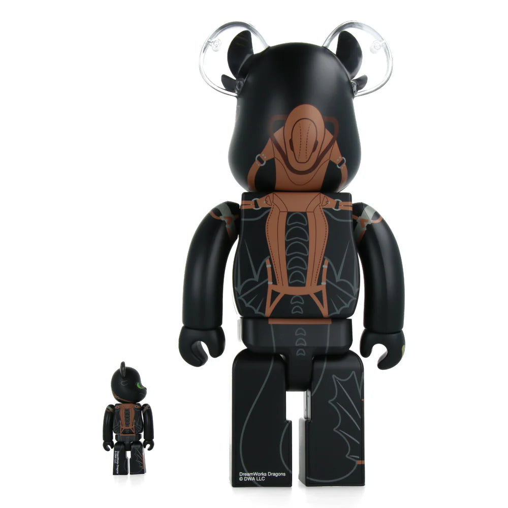 100 % &amp; 400 % Bearbrick-Set – Ohnezahn