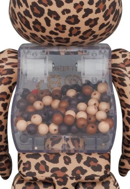 400% &amp; 100% Bearbrick Set - Mein erstes Bearbrick Baby (Leopard)