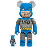 400% &amp; 100% Bearbrick Set - Batman (The Dark Knight Triumphant)