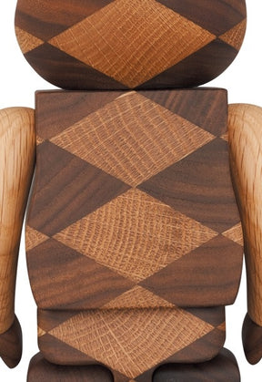 400% Karimoku Bearbrick – Woven #2