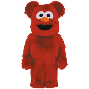 400% Bearbrick - Elmo - Costume Edition V2 (Sesame Street)-Medicom Toy-Bearbrick