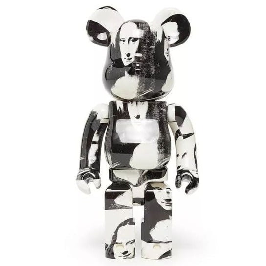 1000% Bearbrick – Andy Warhol (Double Mona Lisa)