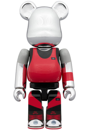 100% Bearbrick  - Michael Jordan - Air Jordan  Playground (1985)