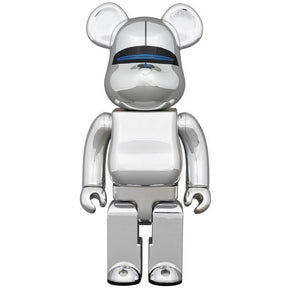 1000% Bearbrick - Hajime Sorayama Robot (Blue Lights Edition)