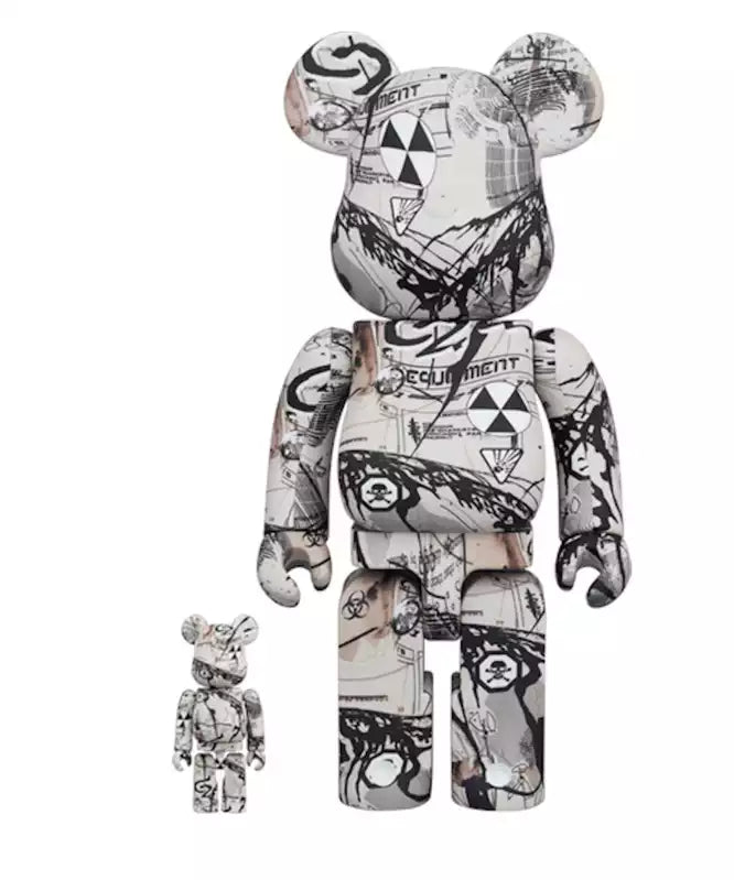 400% & 100% Bearbrick Set – Hiroki Tsukuda 2G Exklusiv