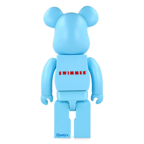 400% Bearbrick - Huglly (Swimmer)-Medicom Toy-Bearbrick