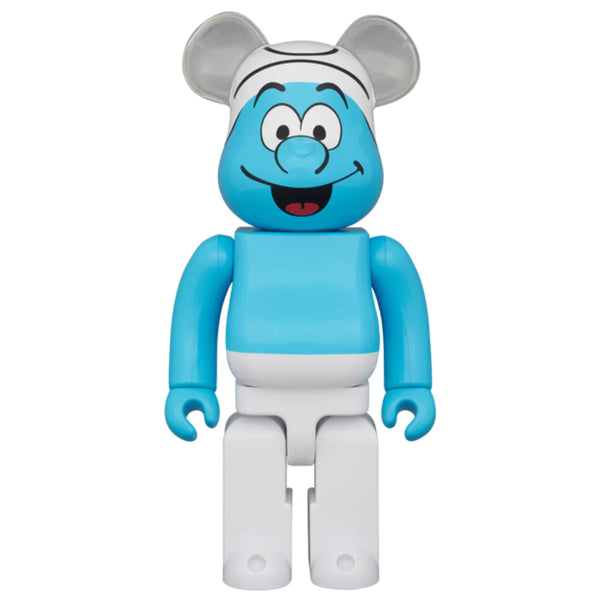 400% Bearbrick -  Smurf (Blue)