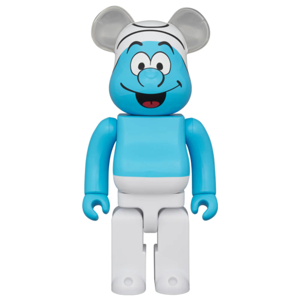 400% Bearbrick -  Smurf (Blue)