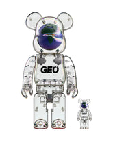 400 % &amp; 100 % Bearbrick-Set – GEO (Limitierte Auflage)