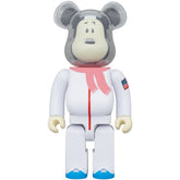 400% Bearbrick Set – Astronaut Snoopy (BWWT 3)