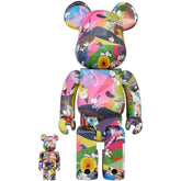 400 % &amp; 100 % Bearbrick-Set – Tomokazu Matsuyama – Peanuts