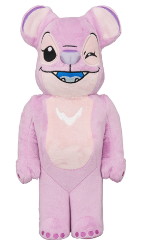 400% Bearbrick – Angel – Stitch (Kostümversion)