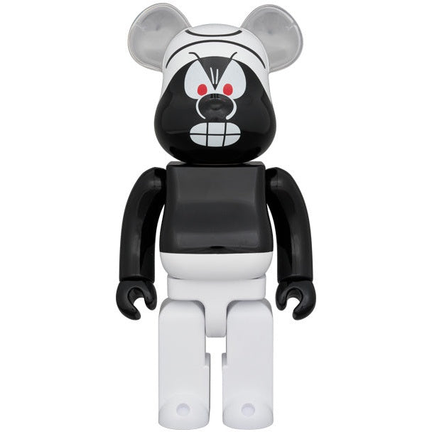 400% Bearbrick - Schlumpf (Schwarz)