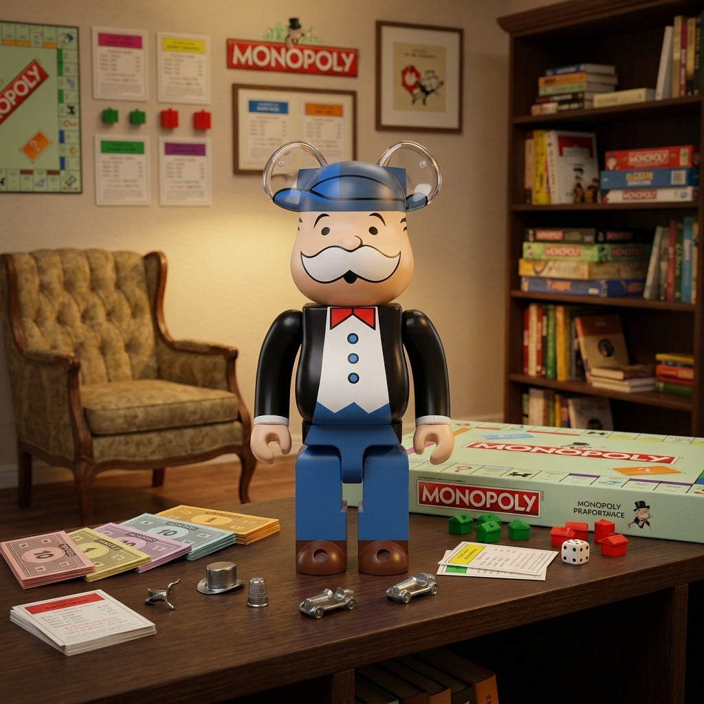 400% Bearbrick - Mr. Monopoly